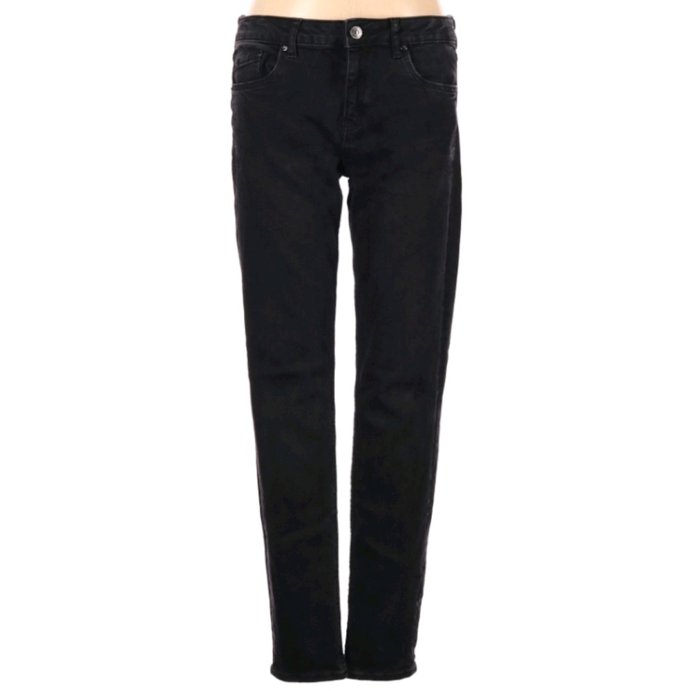 Zara Woman Black Skinny Jeans EUC Size 8